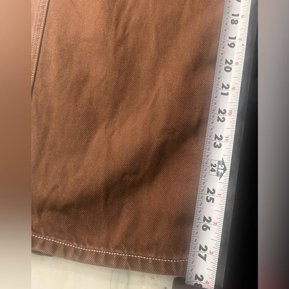 Reformation Brown Straight Leg Jeans - Picture 14 of 16